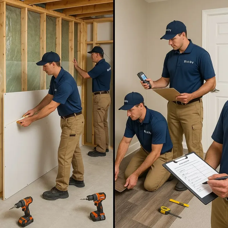 Repairs and Reconstruction process in Mason, TN
